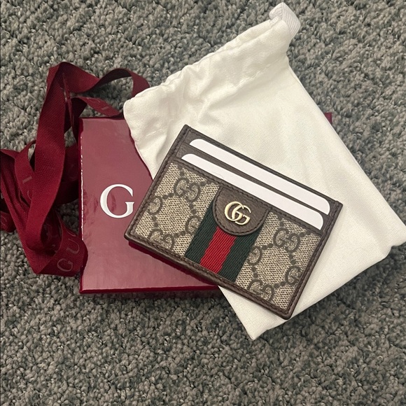Gucci Handbags - Gucci Ophidia Card Case Brand New
